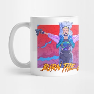 Riot burn the city Mug